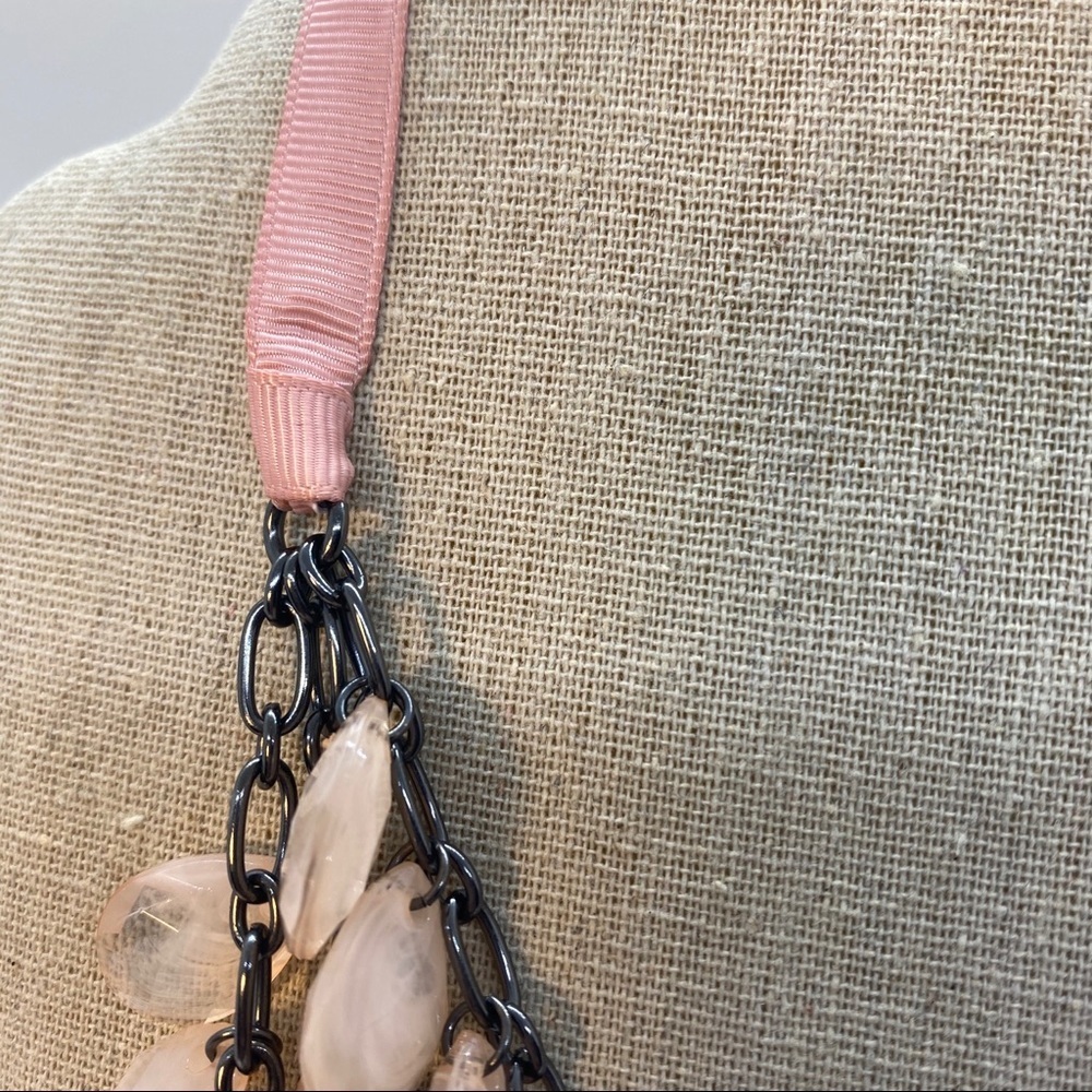 Forever 21 Layered Pink Necklace - Picture 4 of 7